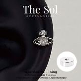  Khuyên Tai Thép Xi Mạ Dia Vivienne - Mẫu 240 