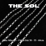  Dây Chuyền Titan Unisex Square Chain - Mẫu 105 