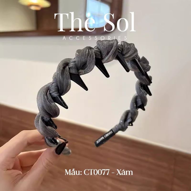  Cài Tóc Hàn Quốc Luxury Fabric 