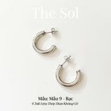  Bông Tai Titan Half Hoops 