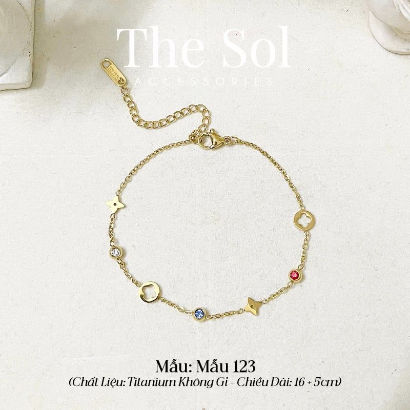  Lắc Tay Titan Colorful Dia Lou - Mẫu 123 