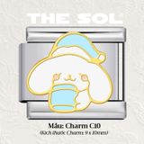  Charm Titan Italian Bracelet - Cartoon Character 2 - Charm C 