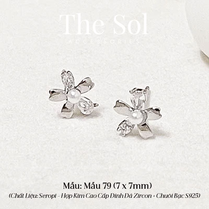  Bông Tai Seropi Mini Flower - Mẫu 79 