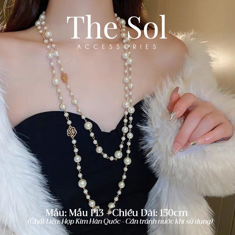  Dây Chuyền Ngọc Trai Long Pearl - Mẫu P13 