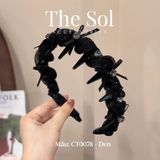  Cài Tóc Hàn Quốc Luxury Fabric Mini Bow 