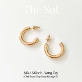  Bông Tai Titan Half Hoops 