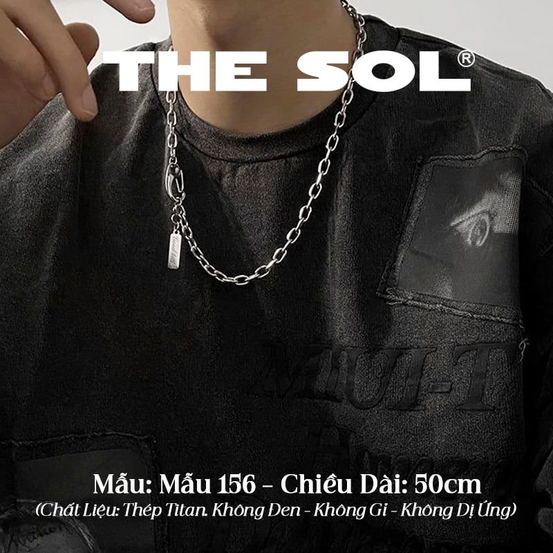  Dây Chuyền Titan Unisex The Chain - Mẫu 156 