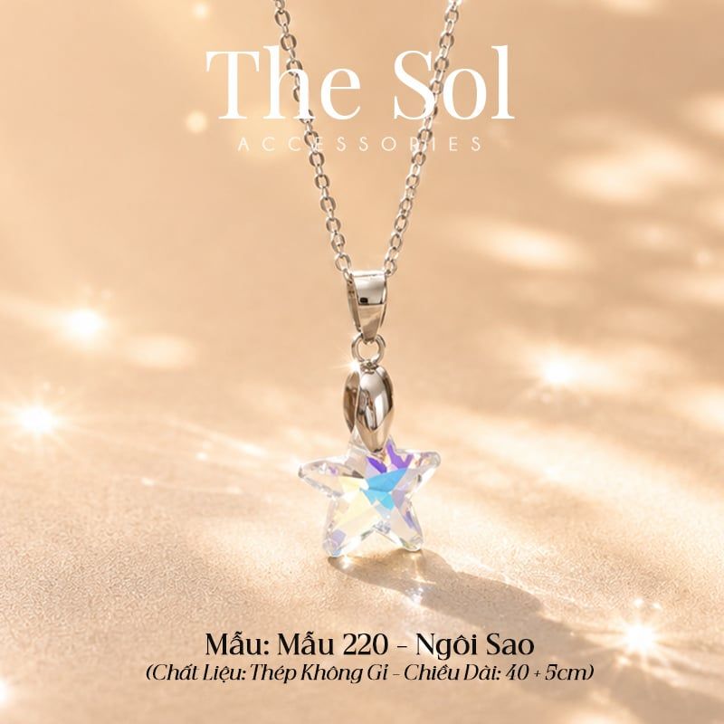  Dây Chuyền Thép Hologram Summer 