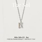  Dây Chuyền Titan Diamond Rectangle - Mẫu 123 