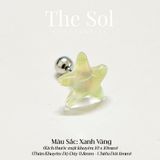  Khuyên Tai Titan Hologram Starfish [1 CHIẾC] 