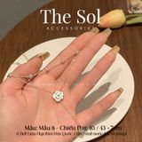  Dây Chuyền Hàn Quốc Layer Rose - Mẫu 8 