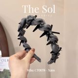  Cài Tóc Hàn Quốc Luxury Fabric Mini Bow 