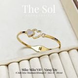 Vòng Tay Titan Double Heart - Mẫu V10 