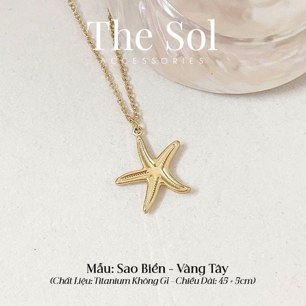  Dây Chuyền Titan Starfish 