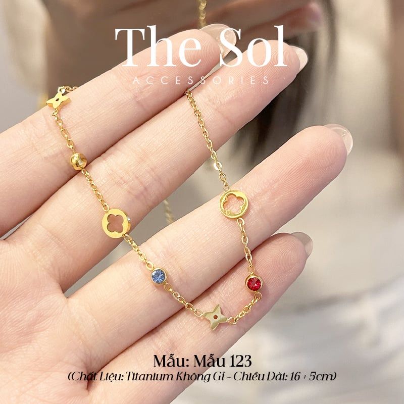  Lắc Tay Titan Colorful Dia Lou - Mẫu 123 