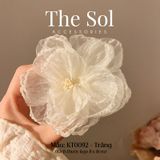  Kẹp Tóc Hàn Quốc The Chiffon Flower 