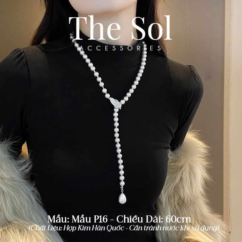  Dây Chuyền Ngọc Trai Long Pearl - Mẫu P16 