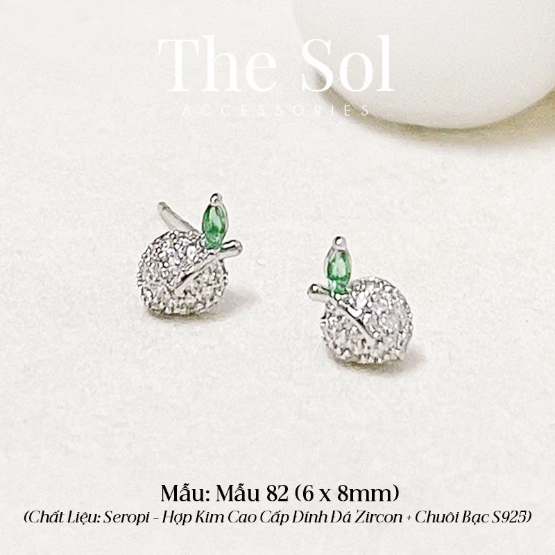  Bông Tai Seropi Mini Apple - Mẫu 82 