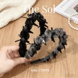  Cài Tóc Hàn Quốc Luxury Fabric Mini Bow 