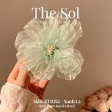  Kẹp Tóc Hàn Quốc The Chiffon Flower 