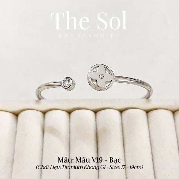  Vòng Tay Titan Circle Louis - Mẫu V19 