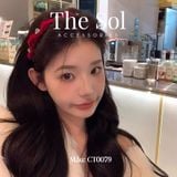  Cài Tóc Hàn Quốc Velvet Bow 