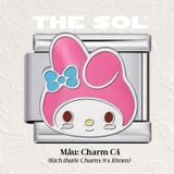  Charm Titan Italian Bracelet - Cartoon Character 2 - Charm C 