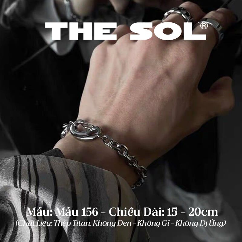  Lắc Tay Titan Unisex The Chain - Mẫu 156 