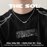  Dây Chuyền Titan Unisex Mini Circle - Mẫu 108 