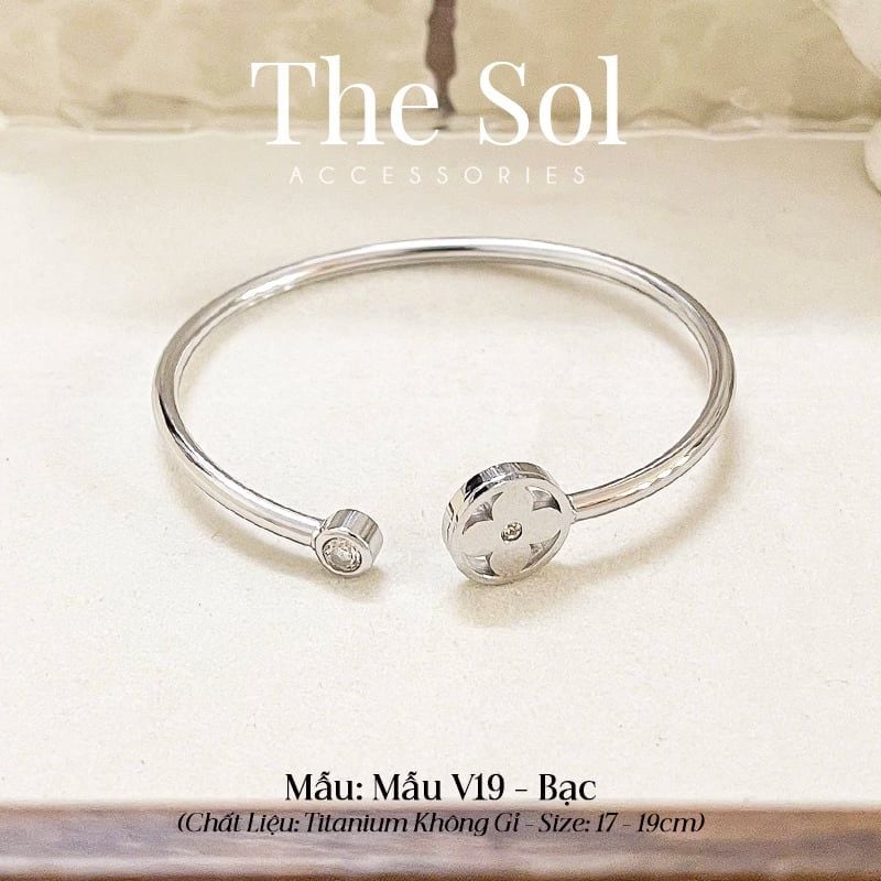  Vòng Tay Titan Circle Louis - Mẫu V19 