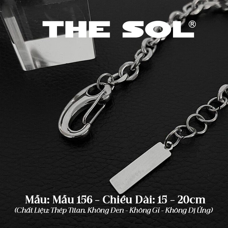  Lắc Tay Titan Unisex The Chain - Mẫu 156 