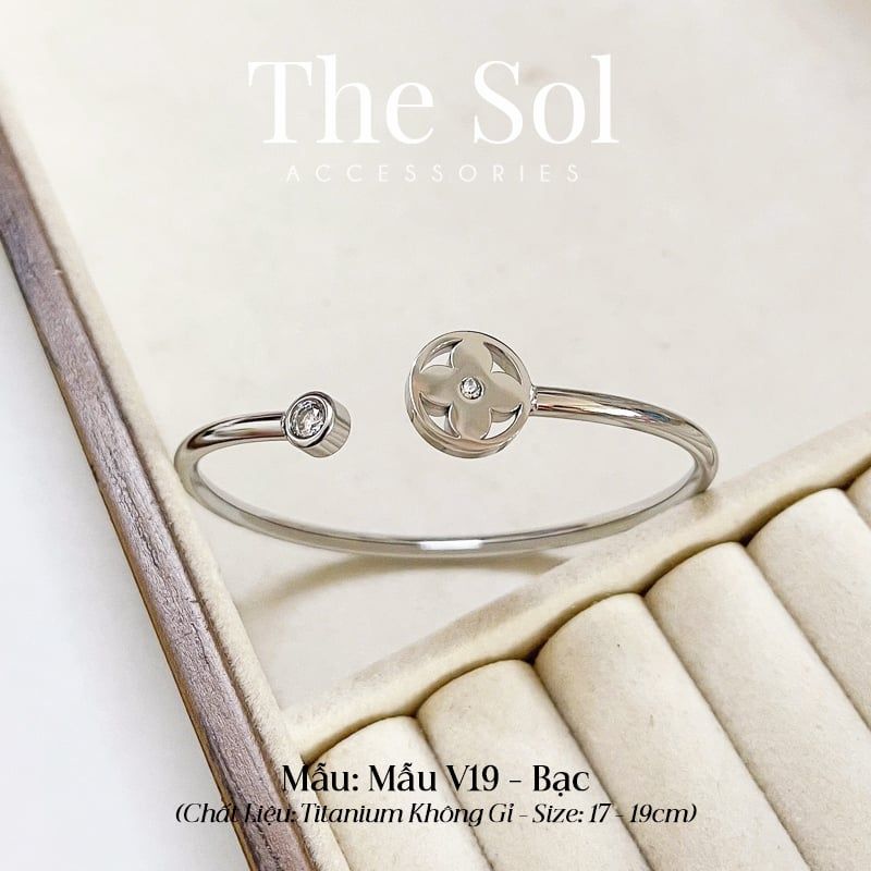  Vòng Tay Titan Circle Louis - Mẫu V19 