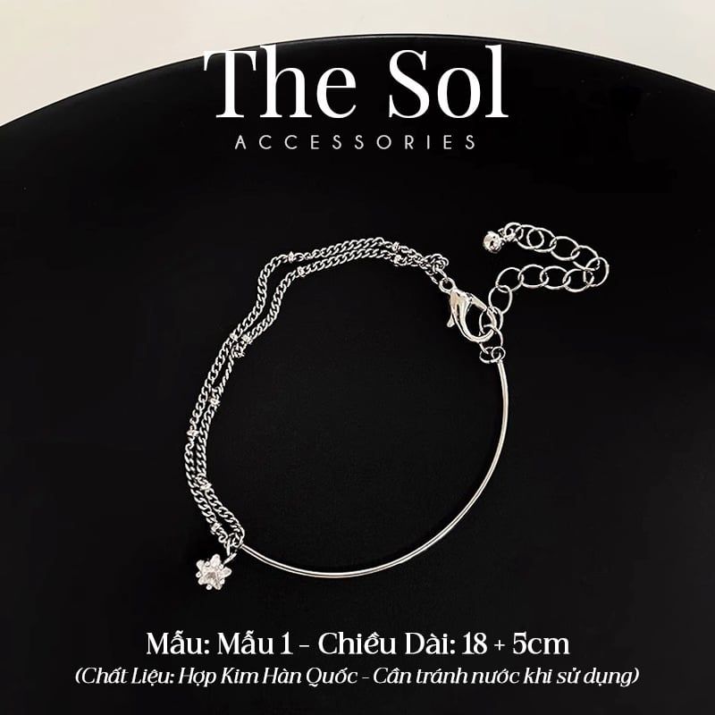  Lắc Tay Hàn Quốc Different Chains - Mẫu 1 
