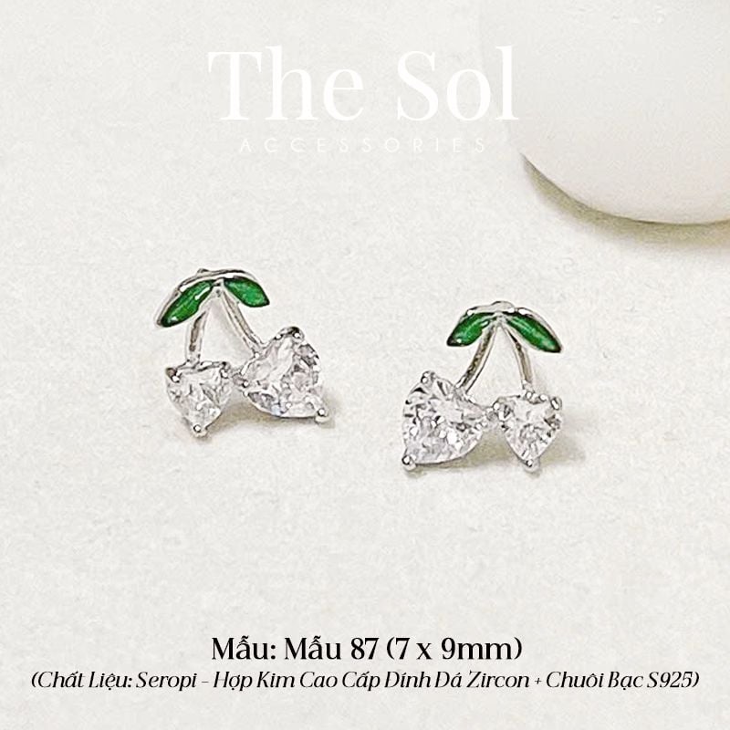  Bông Tai Seropi The Cherry - Mẫu 87 