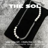  Dây Chuyền Titan Unisex Pearl Chain - Mẫu 123 