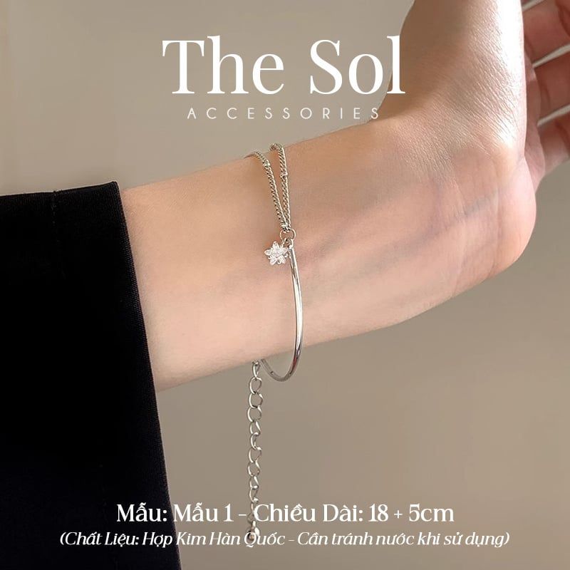  Lắc Tay Hàn Quốc Different Chains - Mẫu 1 