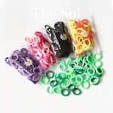  Bịch Cột Tóc 50 Dây Size Nhỏ Dành Cho Bé Gái 