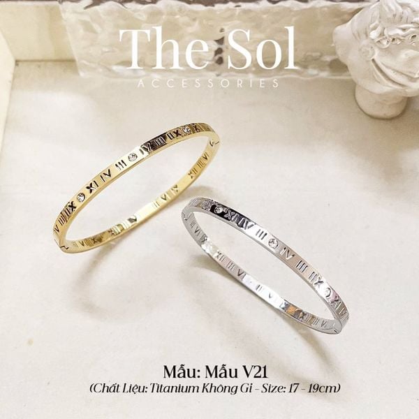 Vòng Tay Titan La Mã - Mẫu V21 