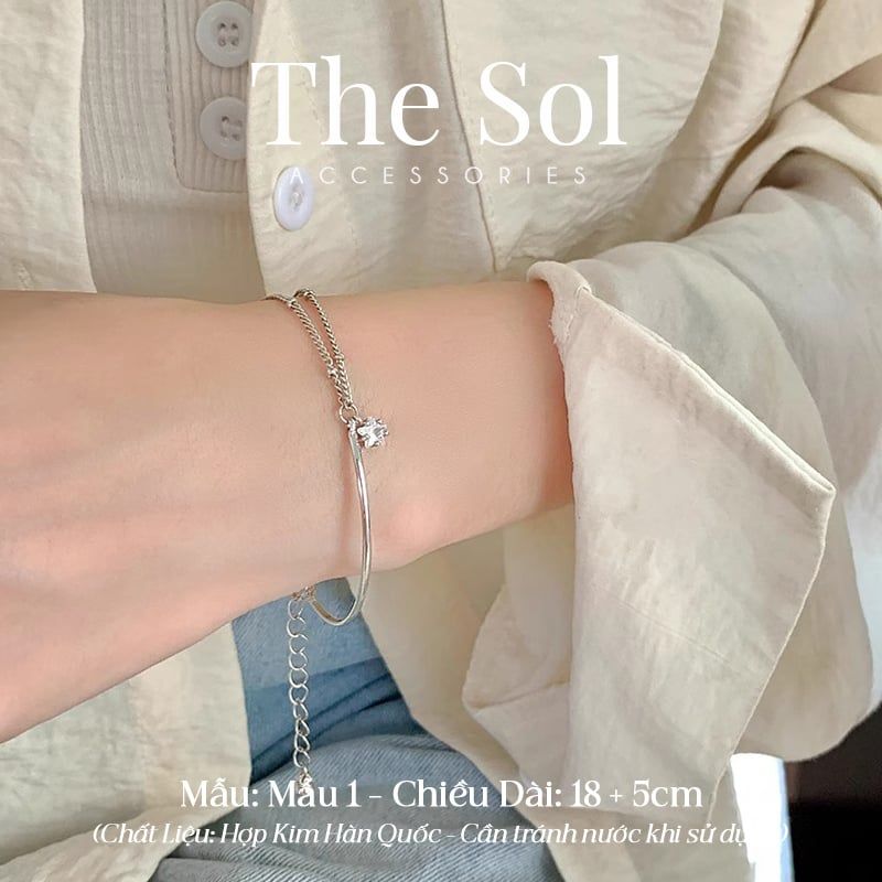  Lắc Tay Hàn Quốc Different Chains - Mẫu 1 