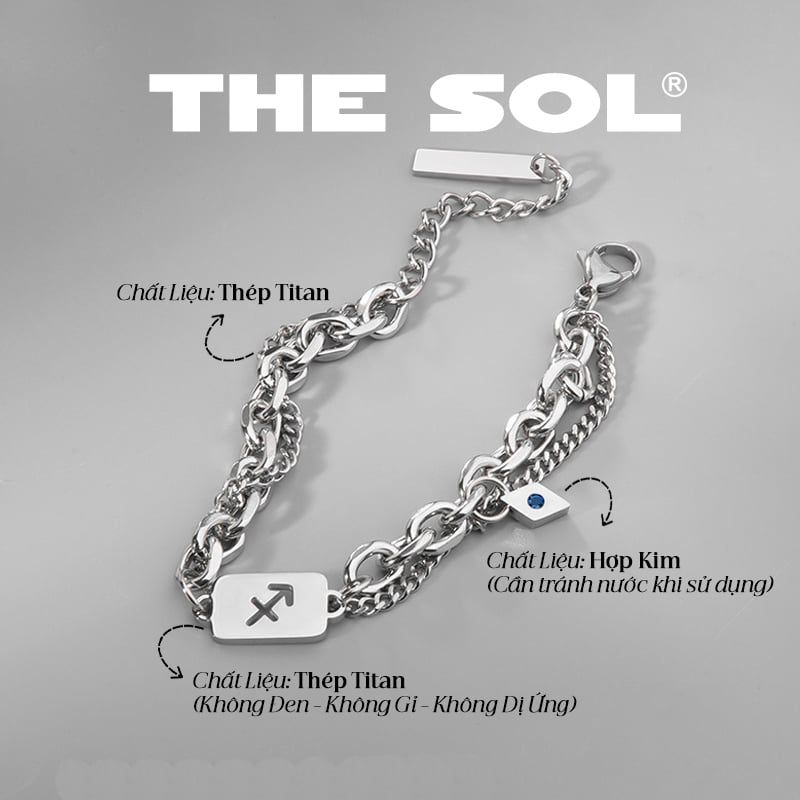  Lắc Tay Titan Unisex The Zodiac 