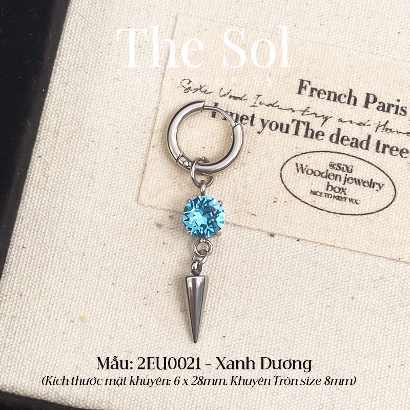  Khuyên Tai Titan Colour Diamond [1 CHIẾC] 