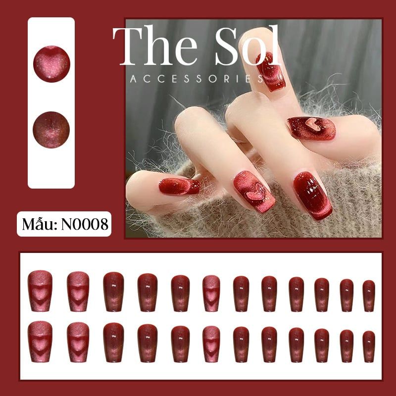  Bộ Nailbox 24 Móng - N0008 
