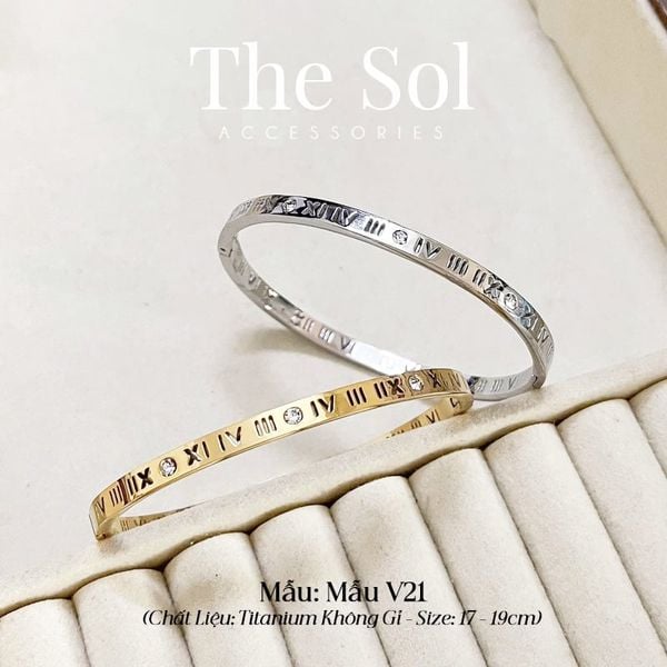  Vòng Tay Titan La Mã - Mẫu V21 