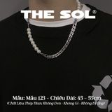  Dây Chuyền Titan Unisex Pearl Chain - Mẫu 123 