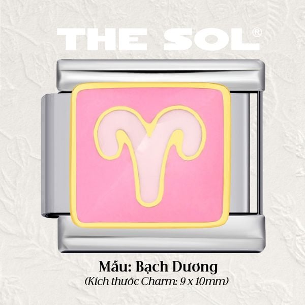  Charm Titan Italian Bracelet - Zodiac 