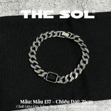  Lắc Tay Titan Unisex The Sapphire - Mẫu 137 