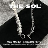  Dây Chuyền Titan Unisex Pearl Chain OT - Mẫu 124 