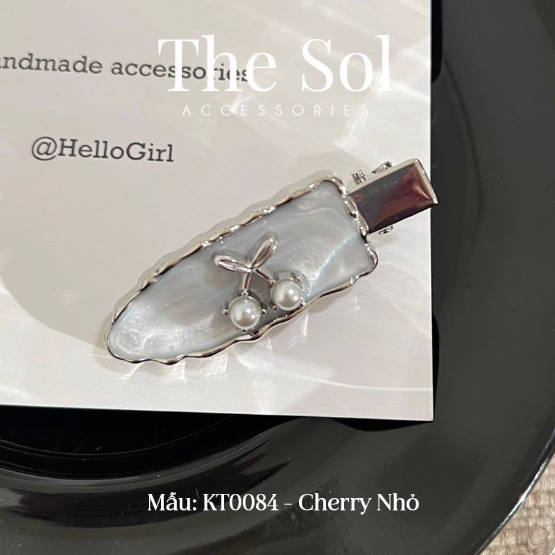  Kẹp Tóc Hàn Quốc Silver Gray 