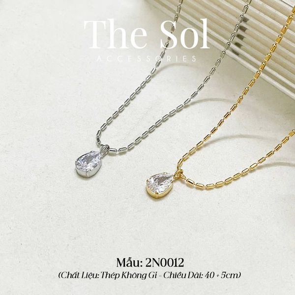  Dây Chuyền Titan Drop Diamond 