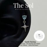  Khuyên Tai Thép Xi Mạ Colour Bling - Mẫu 272 